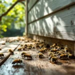 How the Scent of Wood Beneath Vinyl Siding Lures Carpenter Bees