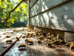 How the Scent of Wood Beneath Vinyl Siding Lures Carpenter Bees